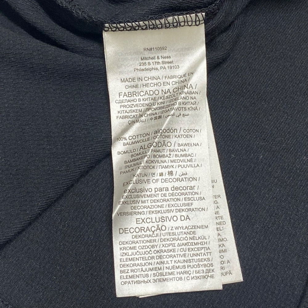 Tennessee Volunteers Thermal Hoodie Large College Lightweight‎ Mitch & Ness NWOT - Picture 7 of 12